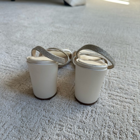 Jimmy Choo Bridal Plum Satin & Glitter Heels - Picture 8 of 11